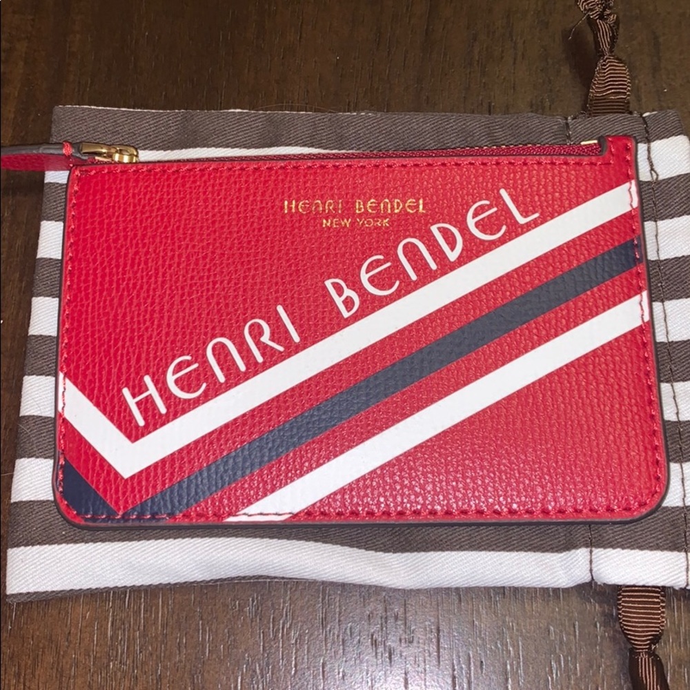 Henri Bendel Mini ZIP Sport-Stripe